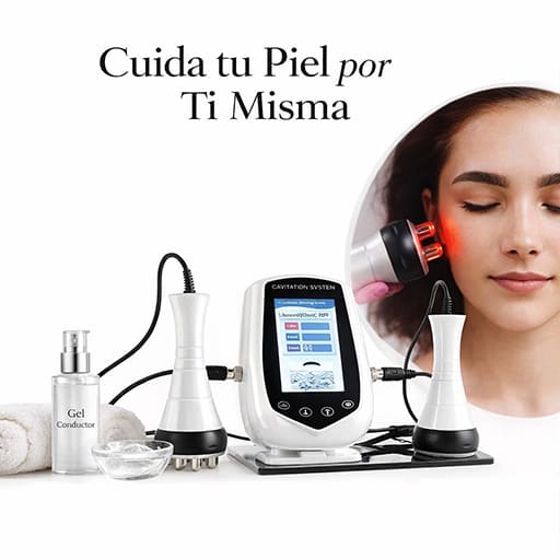 Máquina Cavitación 40K+Radiofrecuencia 3 en 1~Tú eliges cuándo realizar tu rutina de cuidado personal 💆♀️