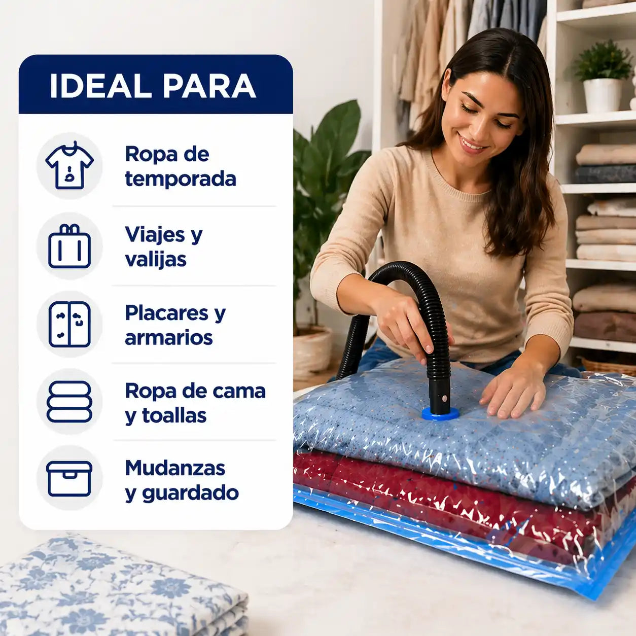 Pack 6 Bolsas al Vacio 68x98