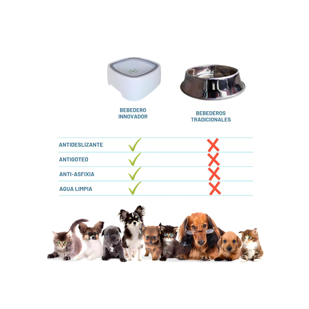 Plato de Agua Splash Control