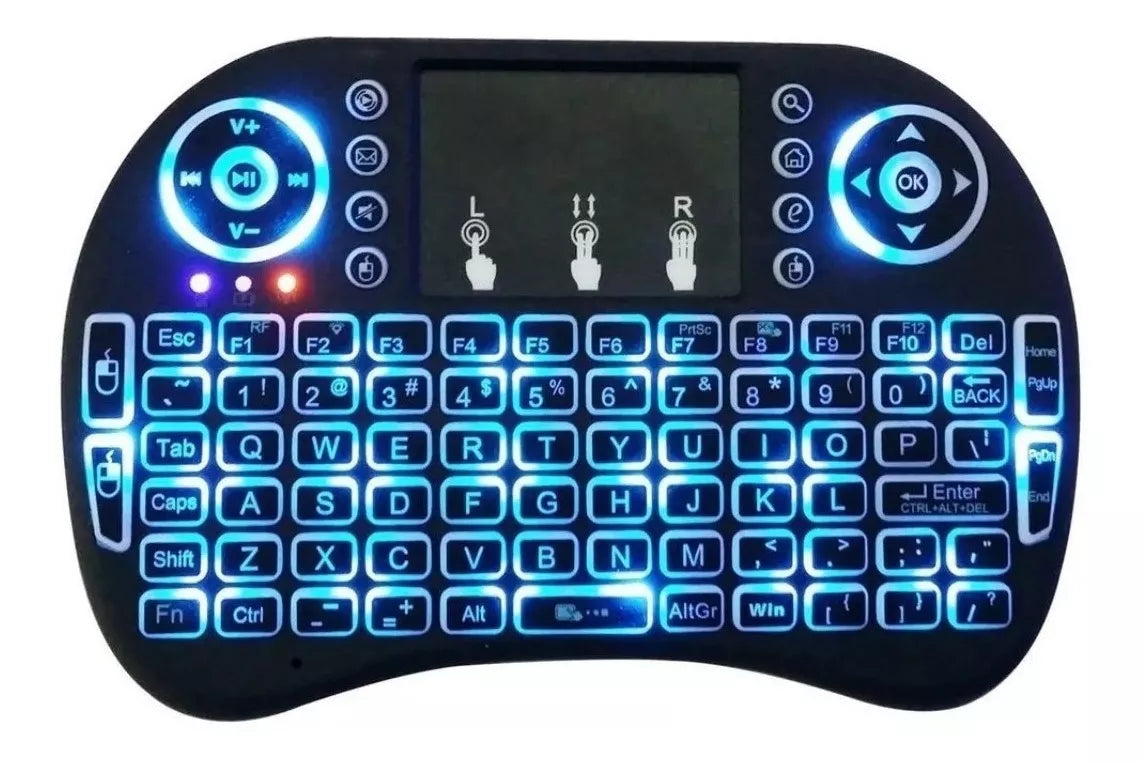 Teclado Mini KeyBoard con retroiluminación RGB