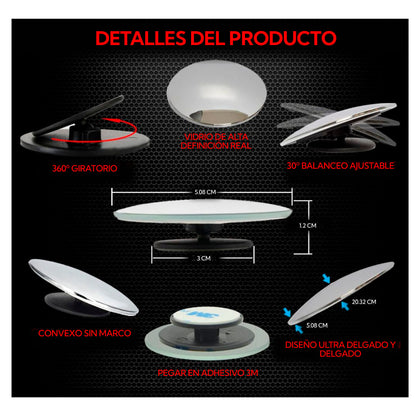 Pack 2 Espejos FullMirror™ 360
