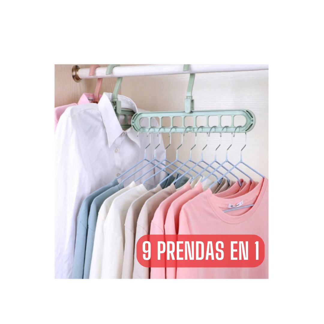 HangMaster Gancho de Ropa 9 en 1
