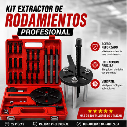 Kit Extractor de Rodamientos Profesional ~ Extrae como un profesional