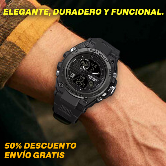 RELOJ PULSERA MODELO MILITAR