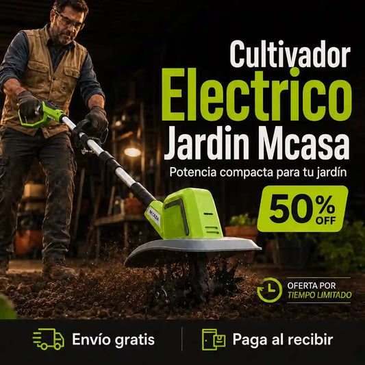 Cultivador Eléctrico Jardín MCASA