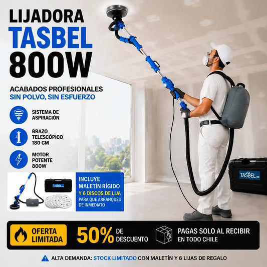 Lijadora Pared Techo Plegable Tasbel
