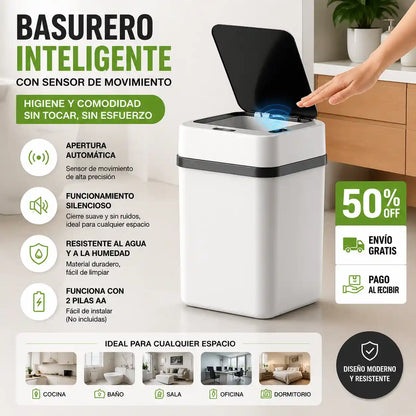 Basurero Con Sensor Inteligente