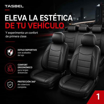 Cubre Asientos Autos Ecocuero