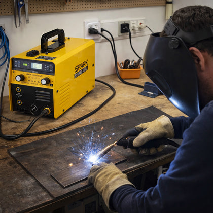 ⚙️ SOLDADORA INVERTER MIG + ARC + KIT COMPLETO 🧰 Todo lo que necesitas para soldar, en un solo equipo