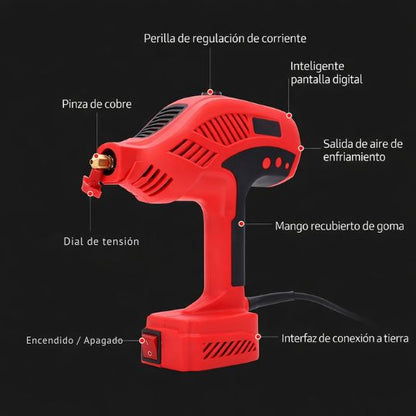 MÁQUINA DE SOLDAR PORTÁTIL + Accesorios | 🔧 La herramienta correcta para el trabajo justo. ⚡