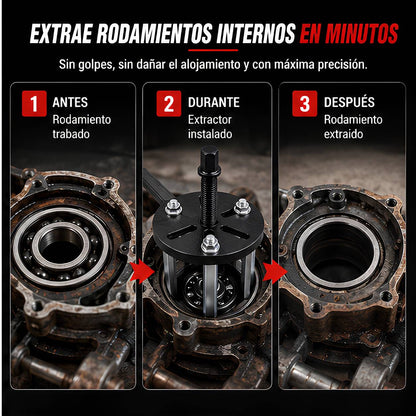 Kit Extractor de Rodamientos Profesional ~ Extrae como un profesional