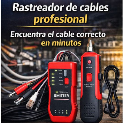 Tester Digital Rastreador Cables RJ45 Cat6 ~ ¡Encontrar el cable correcto, rápido y con seguridad!