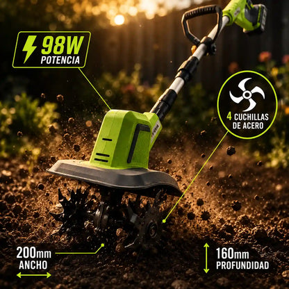 Cultivador Eléctrico Jardín MCASA