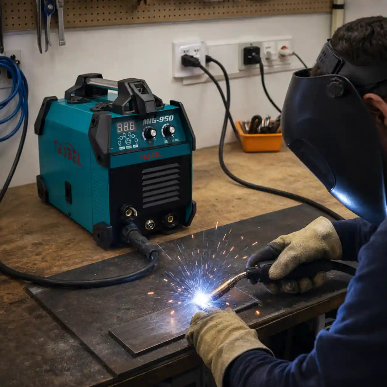 Soldadora TIG/MIG Tasbel 220V 950AMP