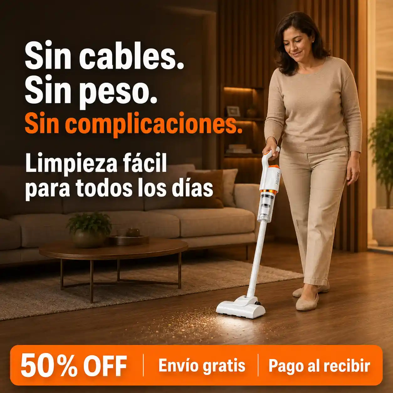 ASPIRADORA INALÁMBRICA MULTIFUNCIONAL 2 en 1