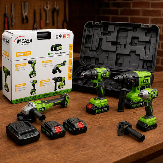 Set Maleta 4 Herramientas Brushless MCasa