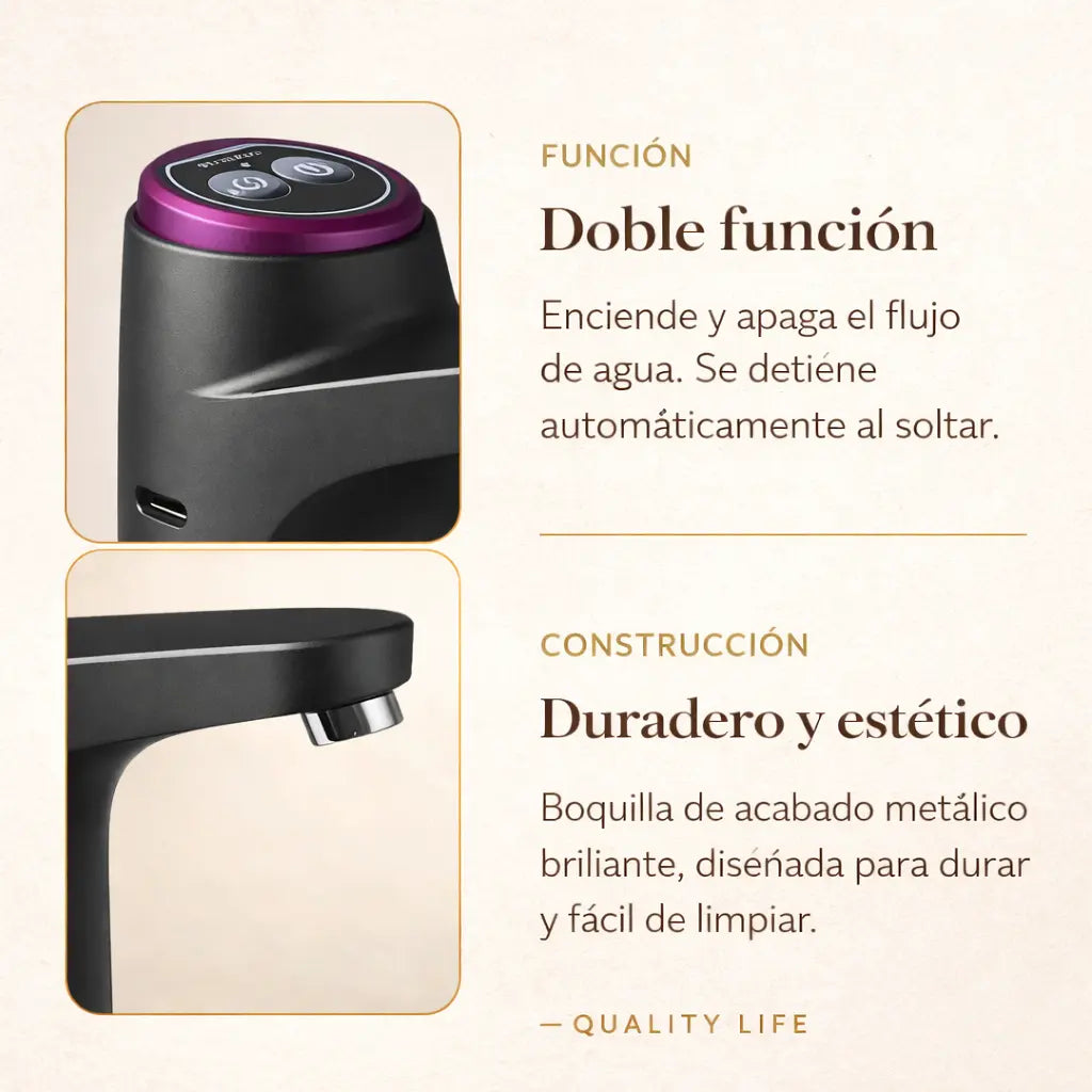 Dispensador de Agua Recargable