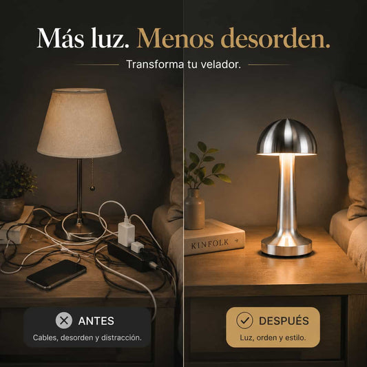 Lámpara Led Dome Gris