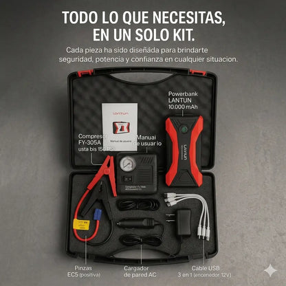 Kit Rescate Auto 4 en 1