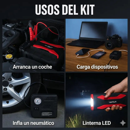 Kit Rescate Auto 4 en 1