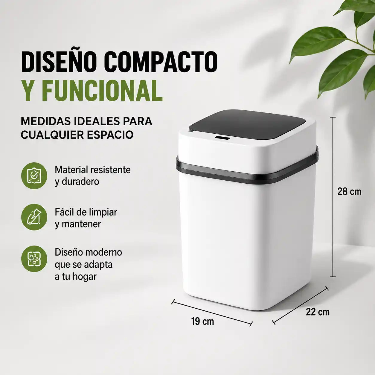 Basurero Con Sensor Inteligente
