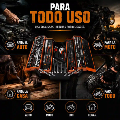 Caja Herramientas 85 Piezas 5 Niveles
