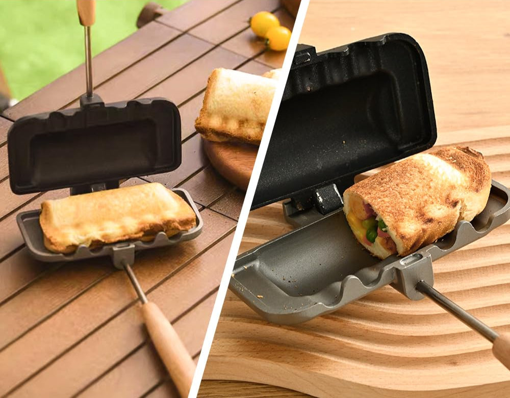 TostaPress™ - El secreto de los pancitos dorados en 3 minutos 😋