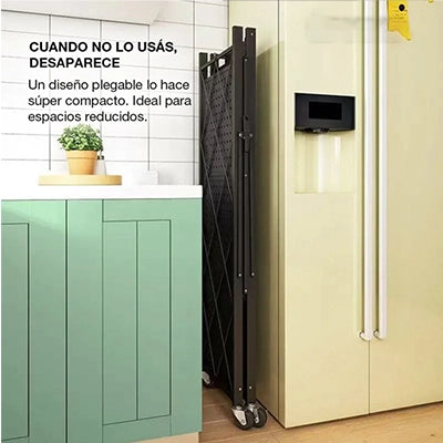 Urbanblack™ Estante Plegable 4 Pisos - El orden que tu casa necesitaba🖤🗄️!