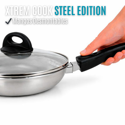Set Xtrem Cook Acero Inoxidable 11 piezas™ — ¡Es hora de renovar tu cocina!