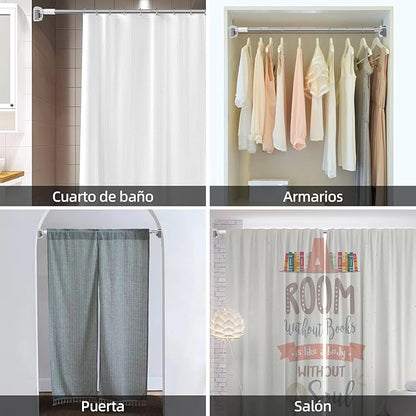 Barra Ajustable de Acero Inoxidable