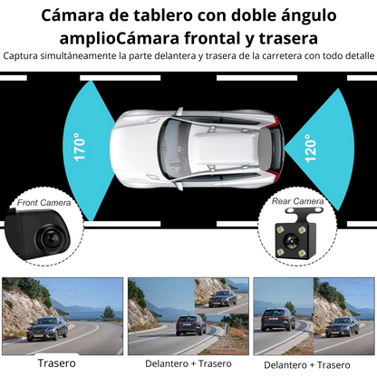 DobleVista™ Retrovisor HD🚘 – Graba tu camino, protege tu viaje. 🎥