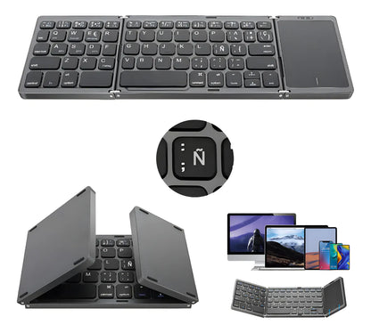 Teclado Plegable Bluetooth FlexKey™ – Trabajar sin límites, donde quieras!