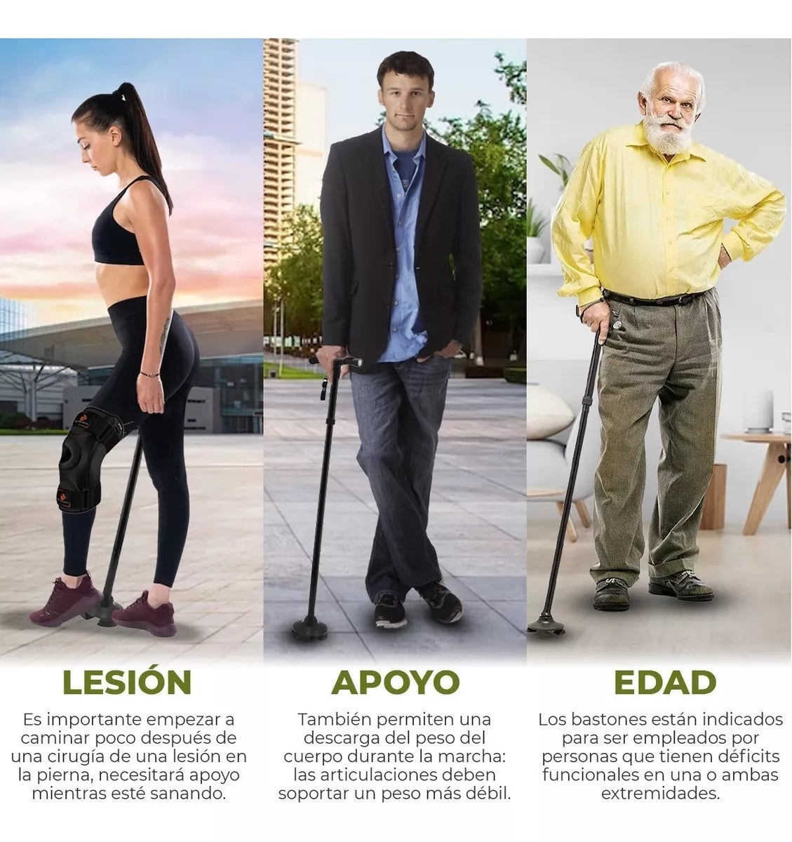 Bastón Perfect Cane Retráctil