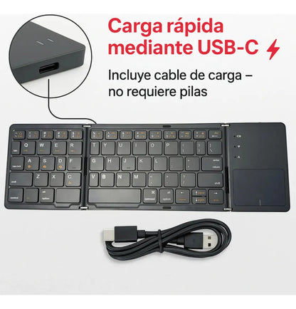 Teclado Plegable Bluetooth FlexKey™ – Trabajar sin límites, donde quieras!