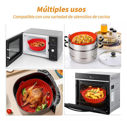 Kit de 6 moldes de silicona reutilizables QUICKBAKER PRO