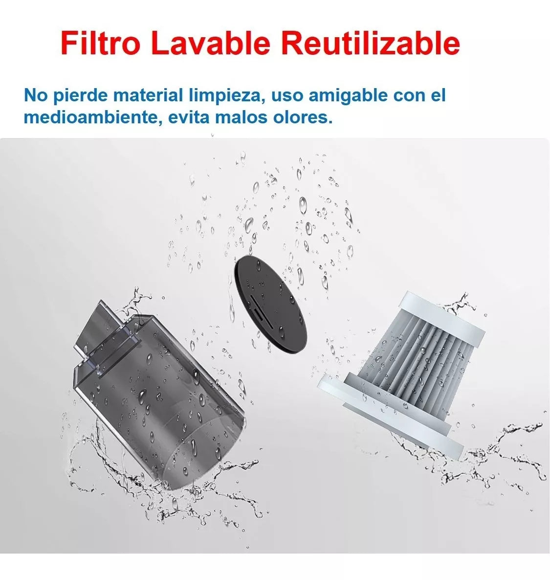 Aspiradora Inalámbrica Recargable USB