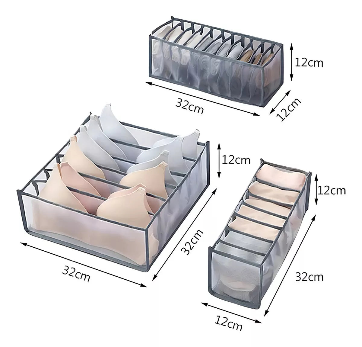 SET de 3 ÓPTIMUS ORGANIZADOR