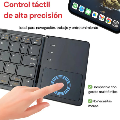 Teclado Plegable Bluetooth FlexKey™ – Trabajar sin límites, donde quieras!