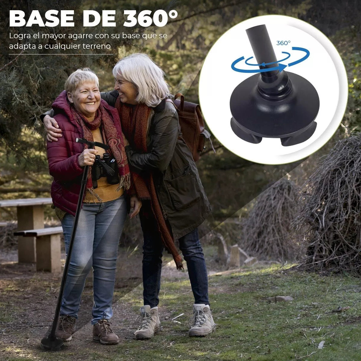 Bastón Perfect Cane Retráctil