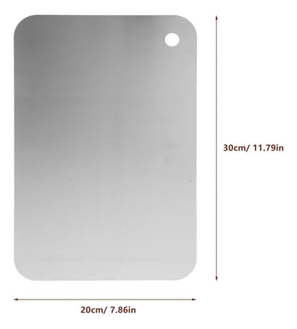 Tabla Acero Inoxidable™  Durabilidad y limpieza para cada corte.