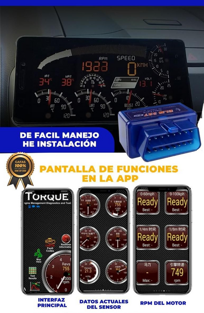 Scanner OBD2 - Detecta fallas antes de que sean un problema
