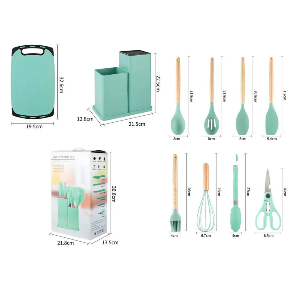 SET PREMIUM 19 herramientas de cocina
