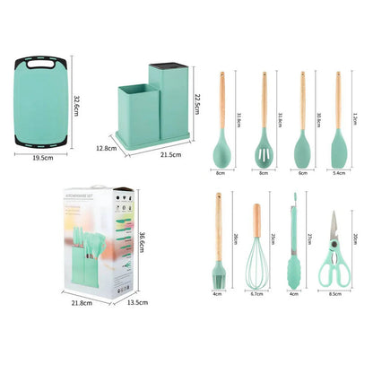 SET PREMIUM 19 herramientas de cocina