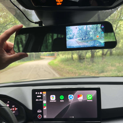 DobleVista™ Retrovisor HD🚘 – Graba tu camino, protege tu viaje. 🎥