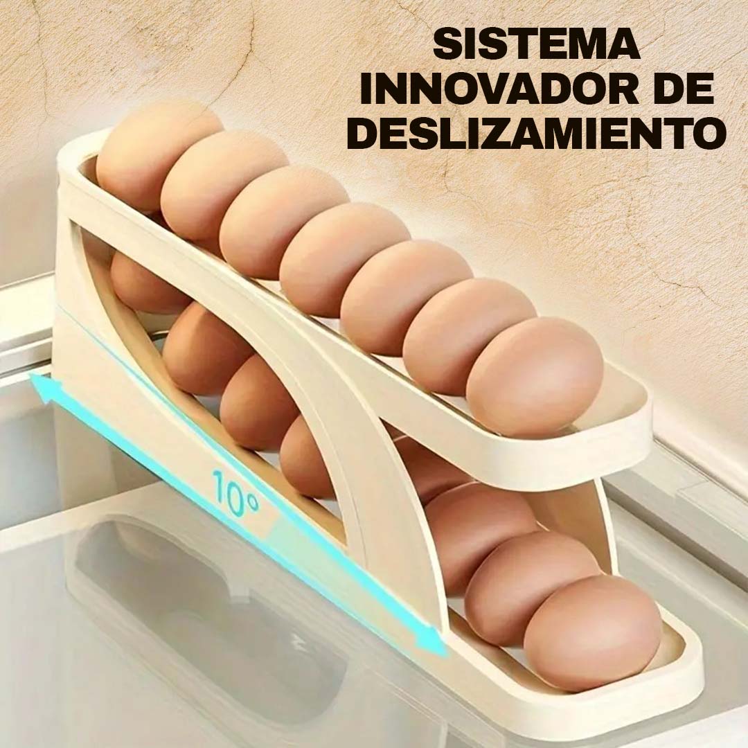 🥚Pack 2 Organizadores Rodantes para 14 Huevos