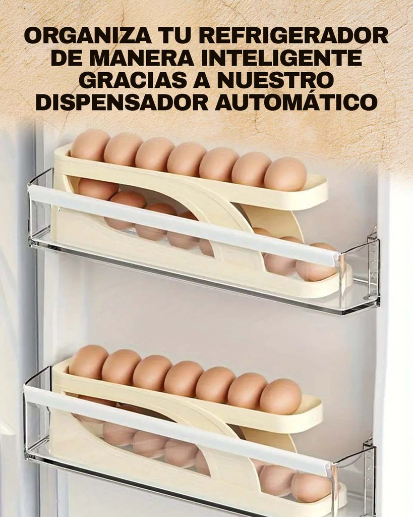🥚Pack 2 Organizadores Rodantes para 14 Huevos