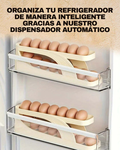 🥚Pack 2 Organizadores Rodantes para 14 Huevos
