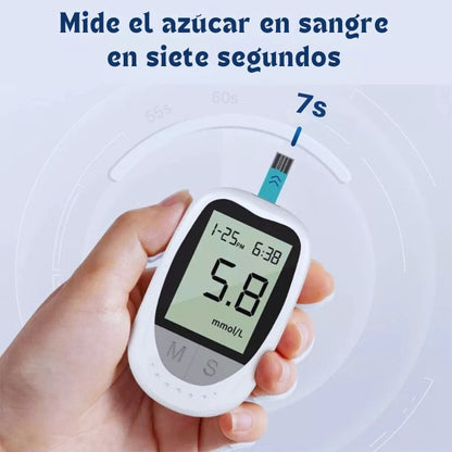 Medidor de Glucosa Digital ~ Ideal para el control personal diario, sin complicarte y desde donde estés!
