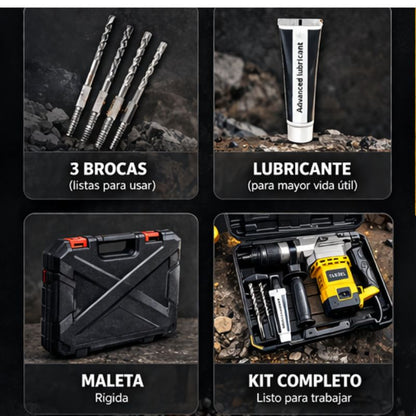 ROTOMARTILLO DEMOLEDOR TASBEL 1500W - Cuando la herramienta responde, usted avanza!