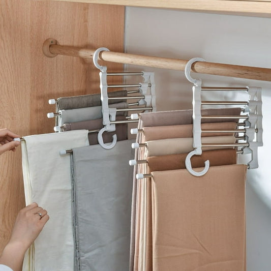 Pack x3 Colgador 5 en 1™ - Organiza tu ropa y gana espacio!